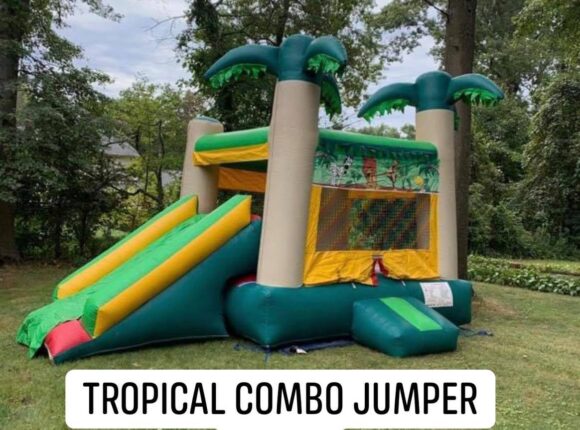Tropical Combo Jumper Slide