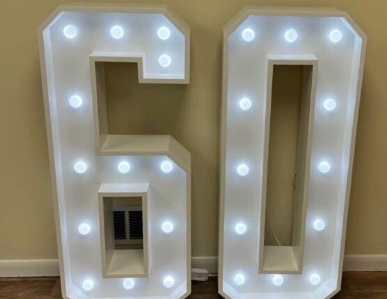 Vintage Marquee Letters and Numbers for Rent