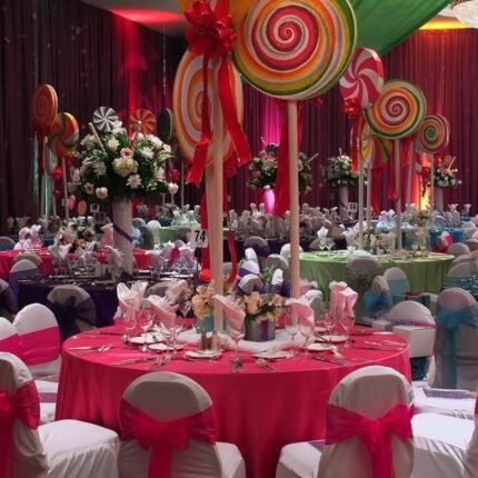 Center Table Party Decoration Rental