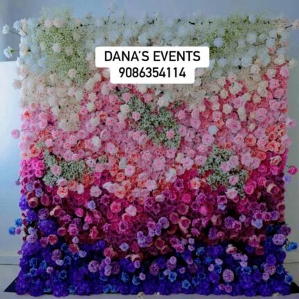 Flower Backdrop Rentals