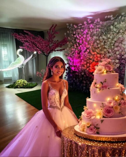 Floral Backdrop Rental