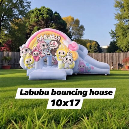 Labubu Bounce House Rental 10x17 in New Jersey