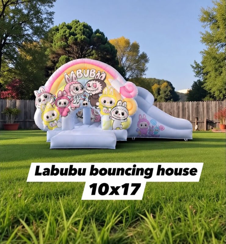 Labubu Bounce House Rental 10x17 in New Jersey
