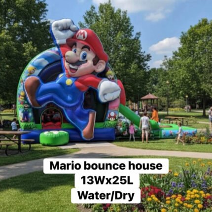 Mario Bounce House Rental 13 W ×25 L