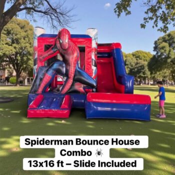 Spiderman Bounce House Combo 13x16 ft Slide Included rental in New Jersey