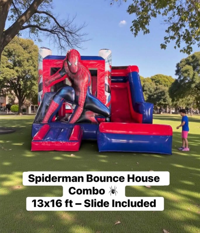 Spiderman Bounce House Combo 13x16 ft Slide Included rental in New Jersey