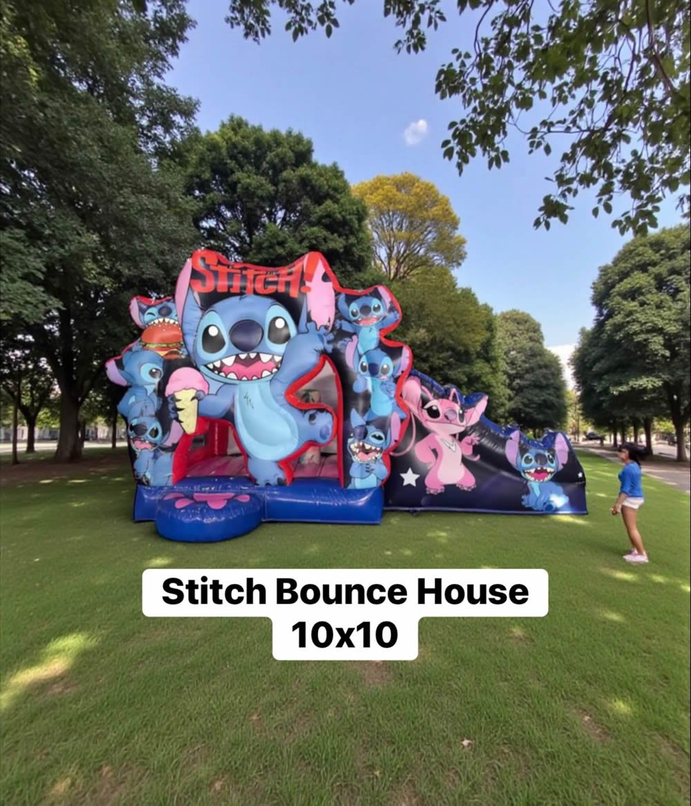 Stitch Bounce House 10 x 10 Stitch Bounce House 10 x 10