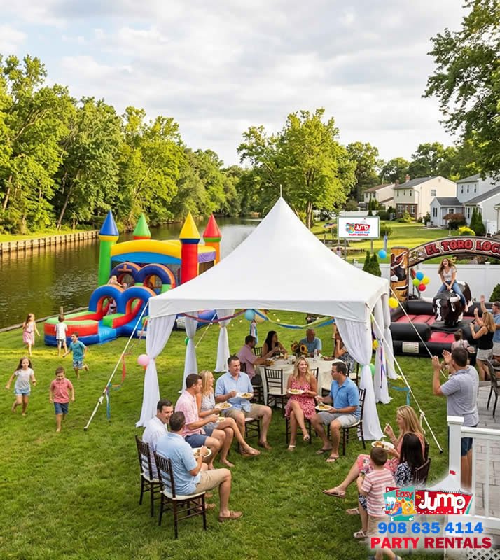 Event Rentals in New Jersey for Weddings Backyard Parties