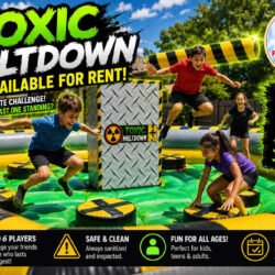 rental toxic meltdown bounce house in New Jersey