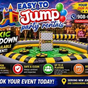 toxic meltdown bounce house rent new jersey